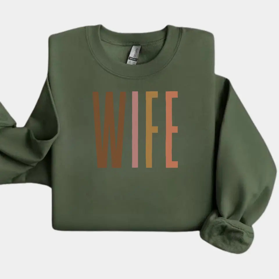 Custom Mrs Wife Sweatshirt