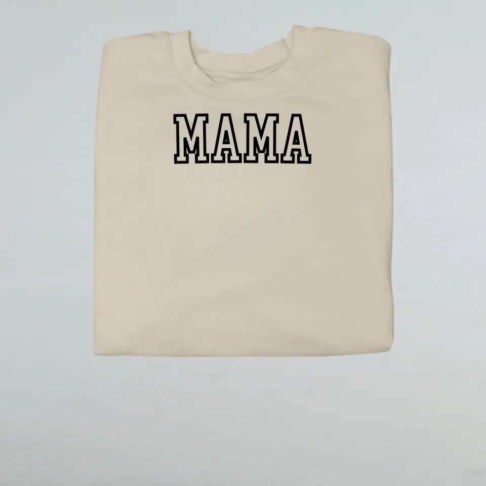 Personalized Mama Sweatshirt - Year Established
